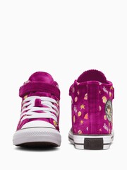 Converse Purple 1V Wonka Trainers - Image 6 of 10