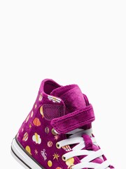 Converse Purple 1V Wonka Trainers - Image 9 of 10