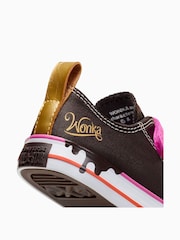 Converse Purple Infant 2V Wonka Trainers - Image 11 of 11