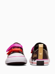 Converse Purple Infant 2V Wonka Trainers - Image 4 of 11