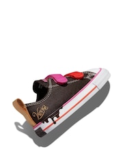 Converse Purple Infant 2V Wonka Trainers - Image 8 of 11