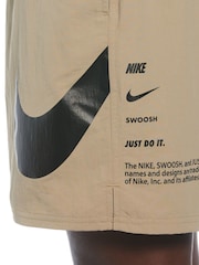 Nike Natural Graphic Swoosh 7 Inch Volley Swim Shorts - Image 7 of 8
