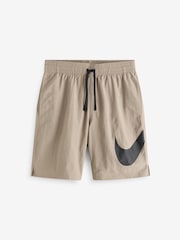 Nike Natural Graphic Swoosh 7 Inch Volley Swim Shorts - Image 8 of 8