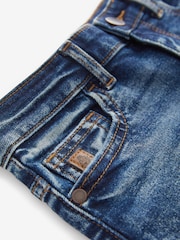 Blue Distress Denim Shorts (3-16yrs) - Image 4 of 4
