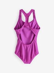 Nike Pink Essential Racerback Swimsuit - Image 2 of 3