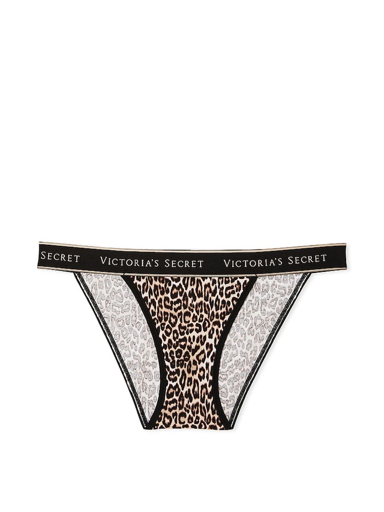 Victoria's Secret Leopard Brown Basic Instincts Knickers - Image 3 of 3