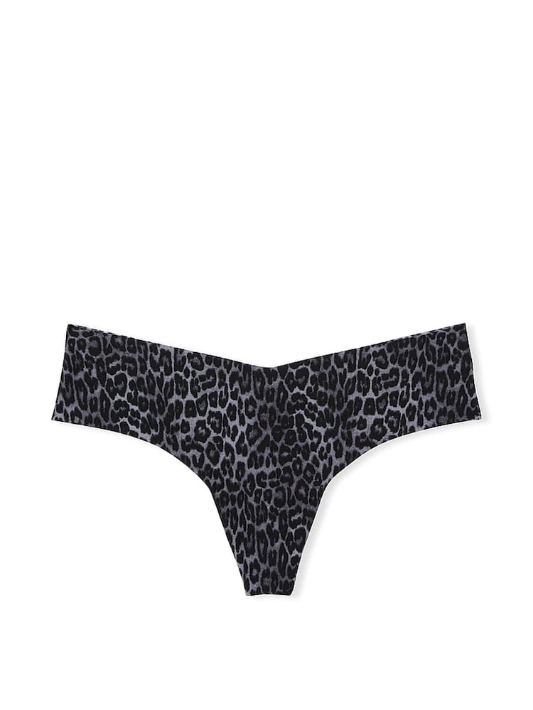 Victoria's Secret Black Basic Animal Instincts Thong Knickers - Image 3 of 3