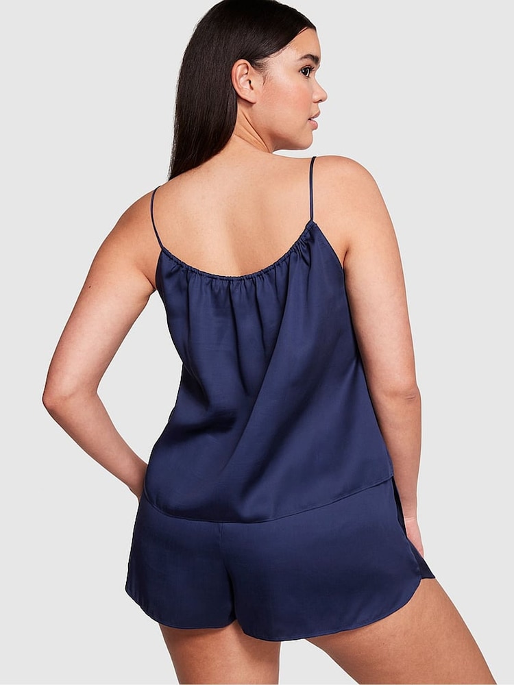 Victoria's Secret PINK Midnight Navy Blue TENCEL™ Cami Sleep Set - Image 2 of 3