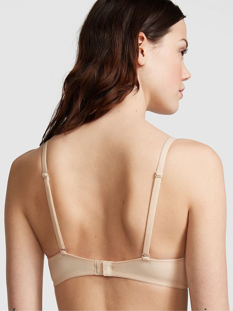 Victoria's Secret PINK Nude Marzipan T Shirt Bra - Image 2 of 4 Victoria's Secret PINK Nude Marzipan T Shirt Bra - Image 2 of 4