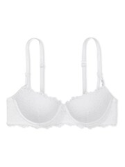 Victoria's Secret PINK Optic White Lace Balcony Eyelet Bra - Image 3 of 3