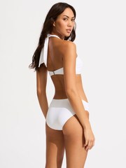 Collective Nylon Stretch Halter Bandeau Bikini Top - Image 2 of 5