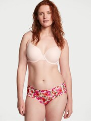 Victoria's Secret Purest Pink Basic Animal Instincts Cheeky Knickers - Image 1 of 2
