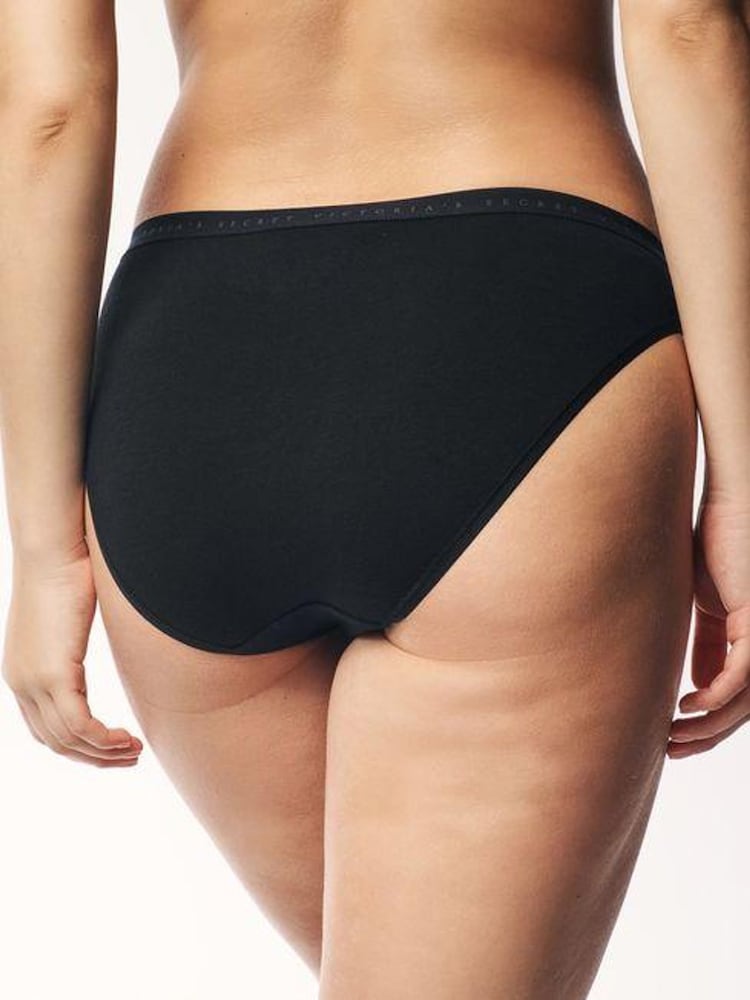 Zwart - Victoria's Secret set van 4 slips met logo - Image 3 of 5