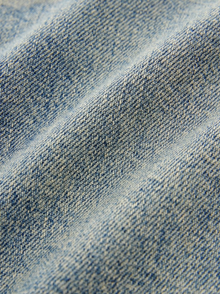 Tinted 100% Cotton Vintage Denim Mini Skirt - Image 6 of 6