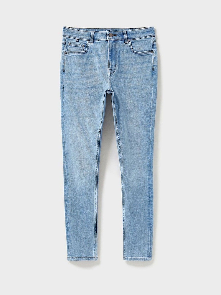 Crew Clothing Blue Skinny Jeans - Image 4 of 4