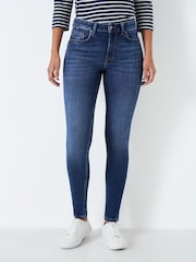 Crew Clothing Blue Light Skinny Jeans - Image 1 of 5