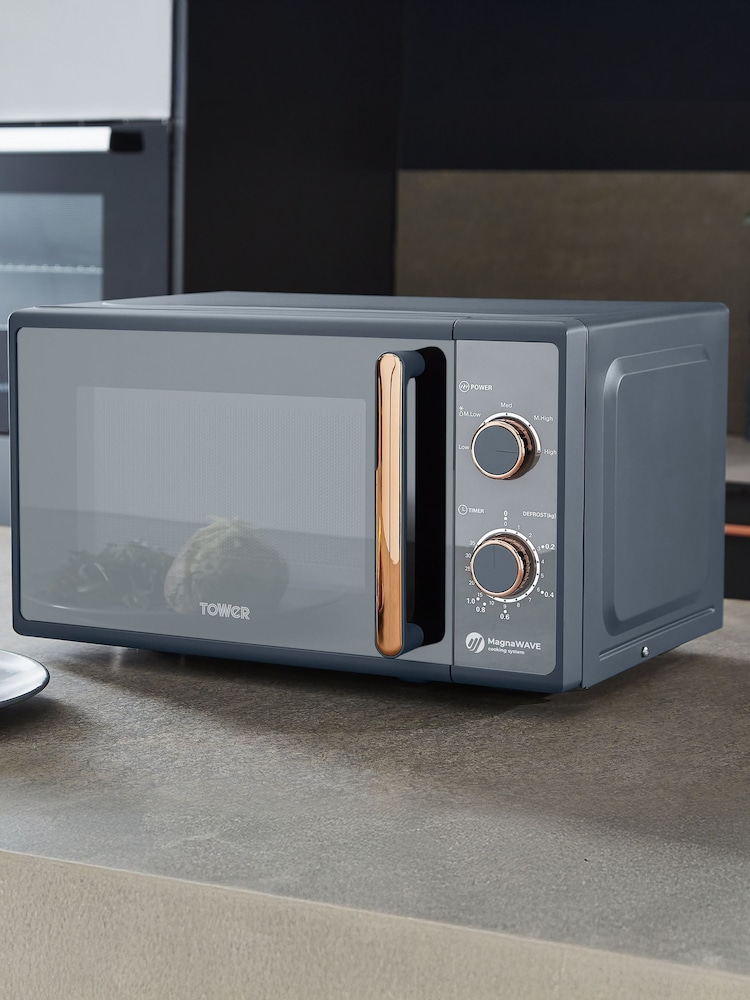 Tower Grey Cavaletto 20L Manual Microwave - Image 2 of 8