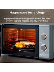 Tower Grey Cavaletto 20L Manual Microwave - Image 7 of 8