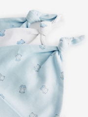 Blau/Weiß/Bär - Baby-Oberteil mit Krawatte aus 100 % Baumwolle im 3er-Pack (0–12 Monate) - Bild 5 von 5