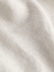 Chalk White Signature 100% Linen Shorts - Image 10 of 10