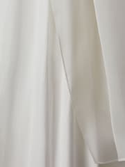 Reiss Ivory Athena One-Shoulder Bow Maxi Dress - Image 8 of 8