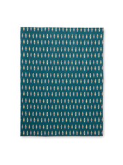 Catherine Lansfield Green Christmas Nutcracker 100% Cotton Wipe Clean Table Cloth - Image 3 of 3