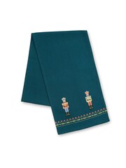 Catherine Lansfield Green Christmas Nutcracker 100% Cotton Table Runner - Image 3 of 3