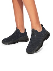 Kurt Geiger London Legit Slip-On Bling Trainers - Image 1 of 5