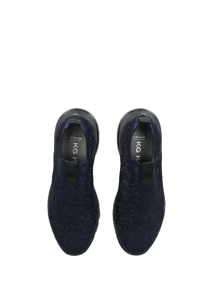 Kurt Geiger London Legit Slip-On Bling Trainers - Image 2 of 5