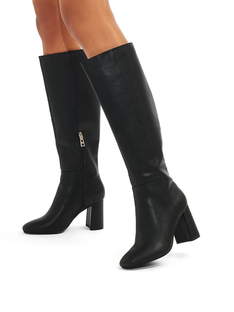 Carvela Willow Knee High Black Boots - Image 1 of 4