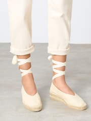 Кремовый - Castaner Gea Ballet Shoes - Изображение 6 из 6
