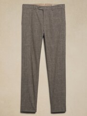 Banana Republic Brown Italian Stretch-Cotton Dress Trousers - Image 4 of 4