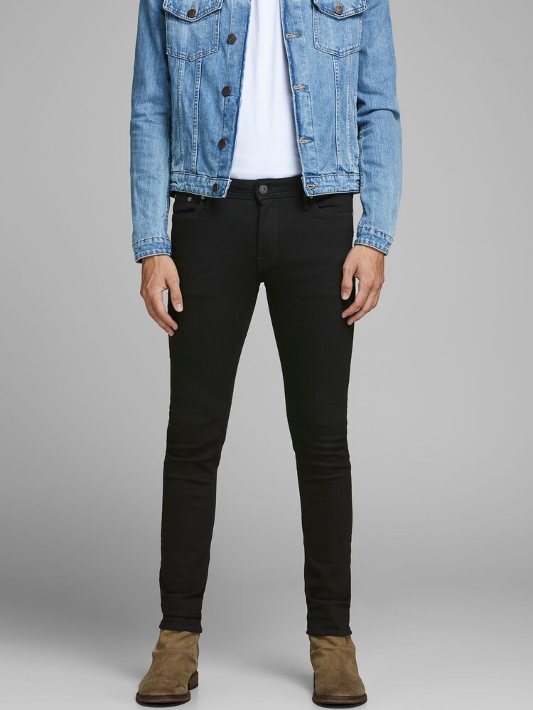 JACK & JONES Black Slim Fit Jeans - Image 1 of 6 JACK & JONES Black Slim Fit Jeans - Image 1 of 6