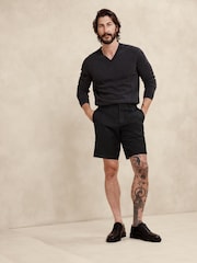 Banana Republic Black 9" Core Temp Shorts - Image 1 of 2