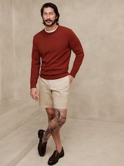 Banana Republic Beige 9" Core Temp Shorts - Image 3 of 4