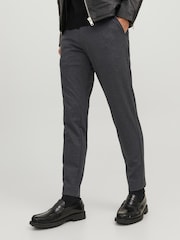 Серый - JACK & JONES узкие брюки чинос - Изображение 1 из 8