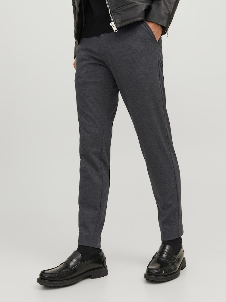Серый - JACK & JONES узкие брюки чинос - Изображение 1 из 8