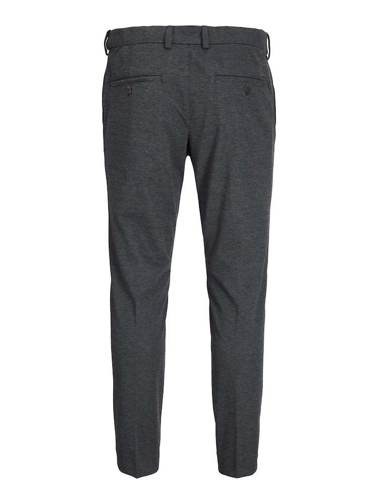 Серый - JACK & JONES узкие брюки чинос - Изображение 8 из 8