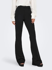 ONLY Black Tailored Flared Trousers - Image 1 of 6