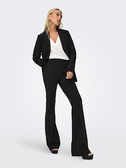 ONLY Black Tailored Flared Trousers - Image 4 of 6