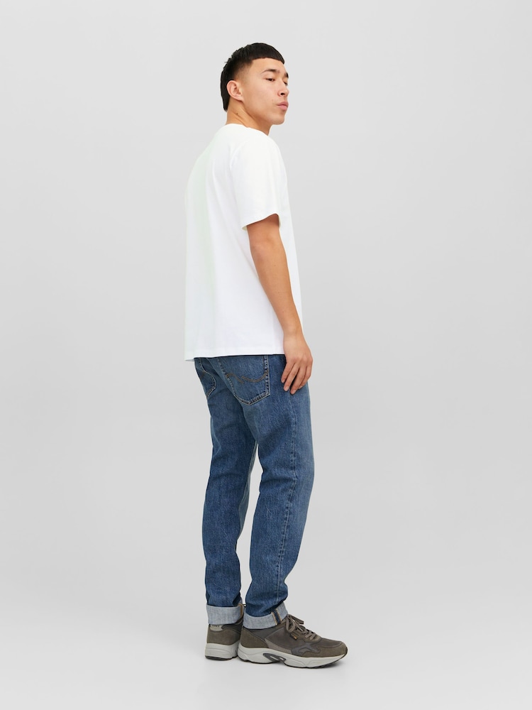 JACK & JONES White Small Logo T-Shirt - Image 2 of 6
