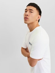 JACK & JONES White Small Logo T-Shirt - Image 4 of 6