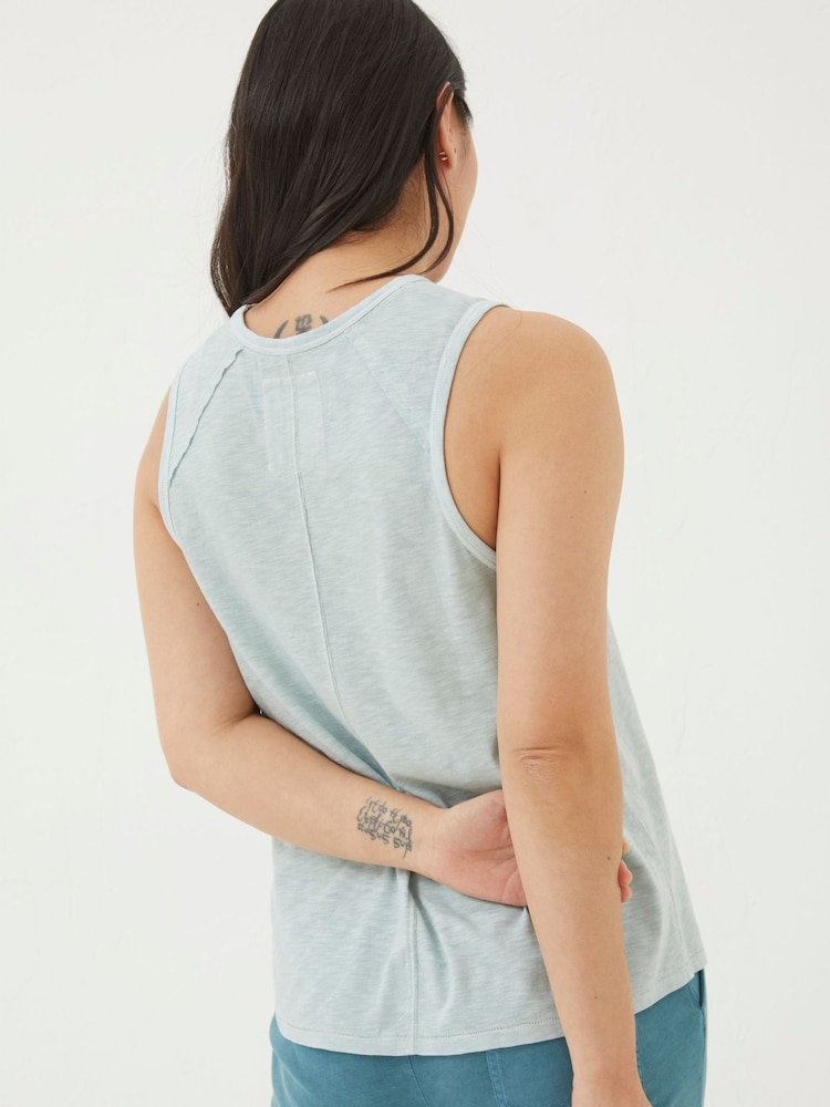 FatFace Ione Blue Vest - Image 2 of 4