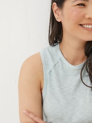 FatFace Ione Blue Vest - Image 3 of 4