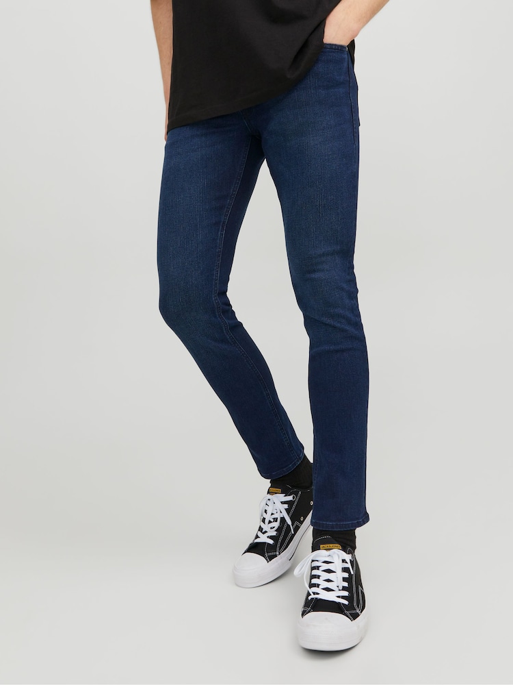 Индиго - Джинсы узкого кроя Jack & Jones Glenn - Изображение 1 из 5