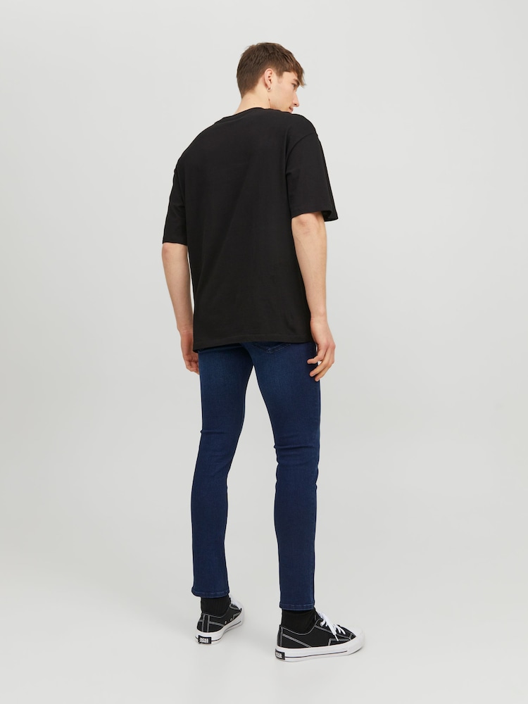 indigo - Jean JACK & JONES Glenn coupe slim - Image 3 of 5