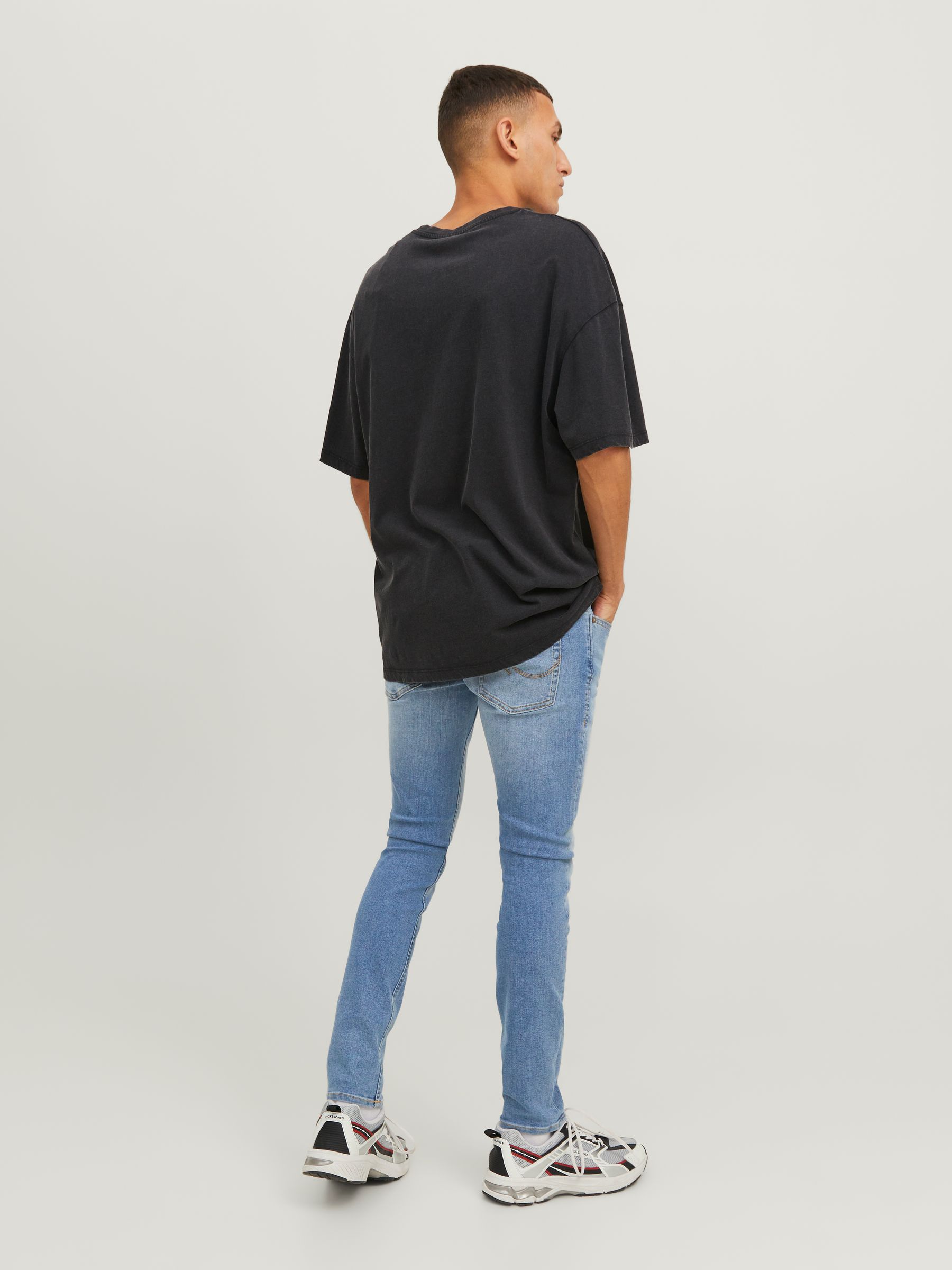 Buy JACK & JONES Light Blue Liam Skinny Fit Jeans from Next Canada
