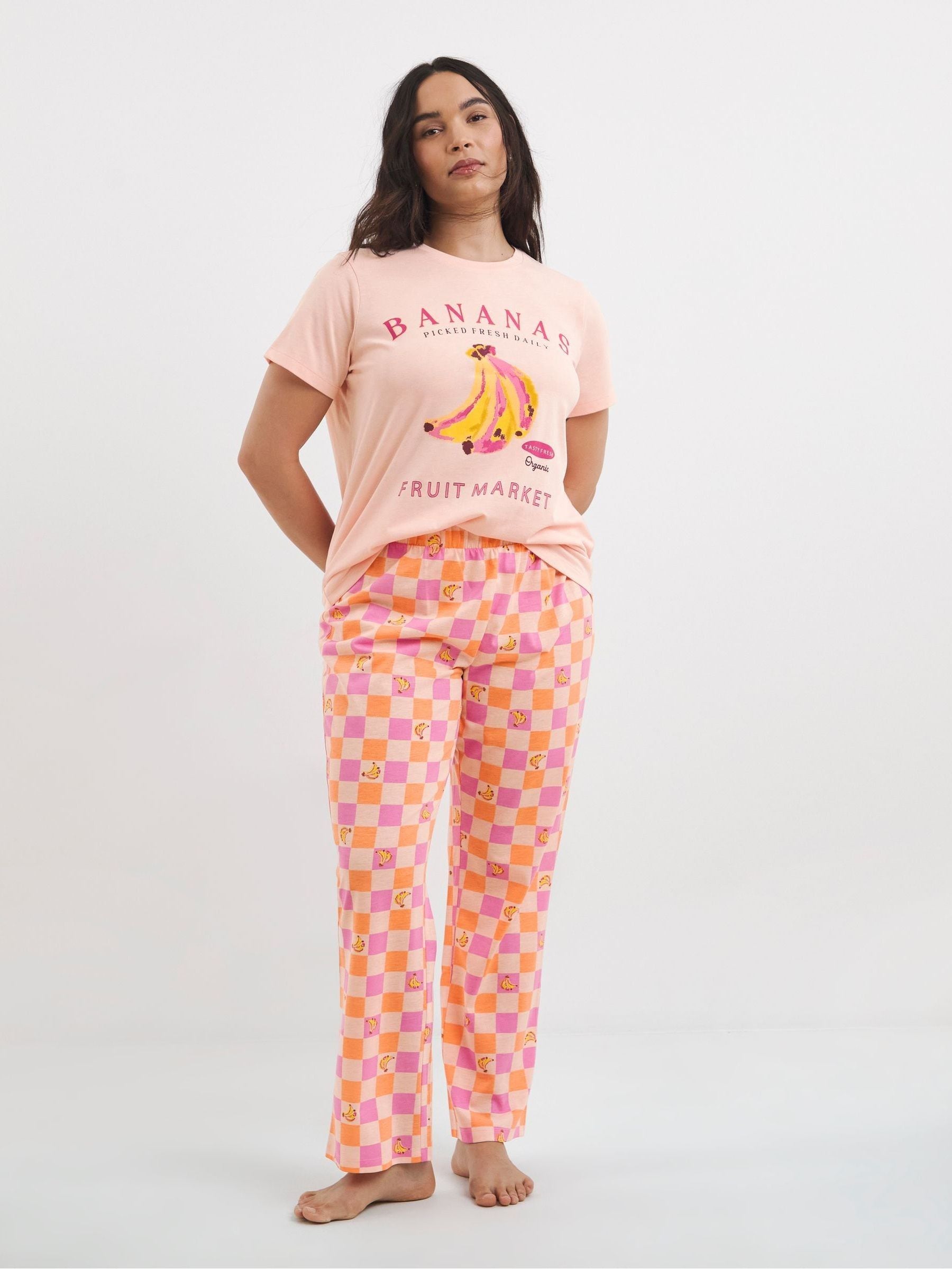 alorsparis Poloshirt Nectar Banane 新品 激安 Buy Simply Be Pink Banana Pyjamas Set from Next USA