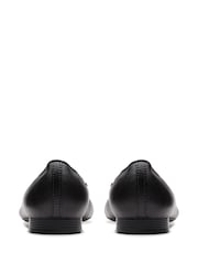 Clarks Black Wide Fit (E) Leather Loreleigh Rae Shoes - Image 5 of 8