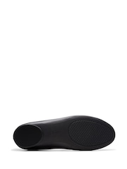 Clarks Black Wide Fit (E) Leather Loreleigh Rae Shoes - Image 7 of 8
